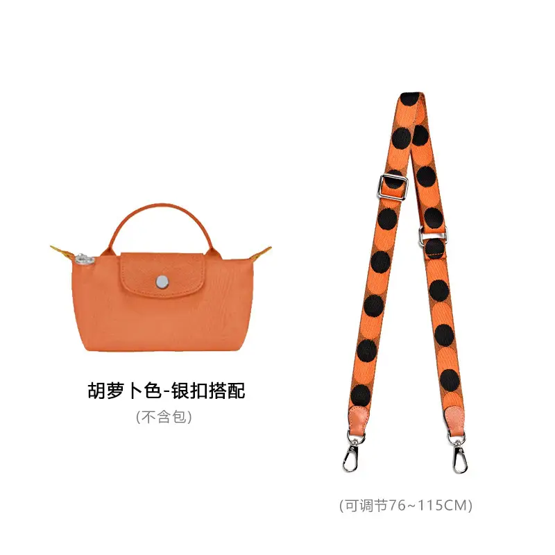 Canvas Polka Dot Shoulder Strap for Women - Image 6