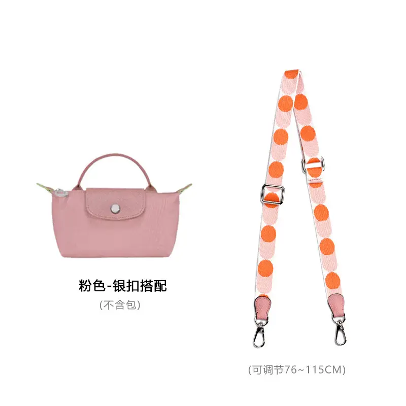 Canvas Polka Dot Shoulder Strap for Women - Image 8