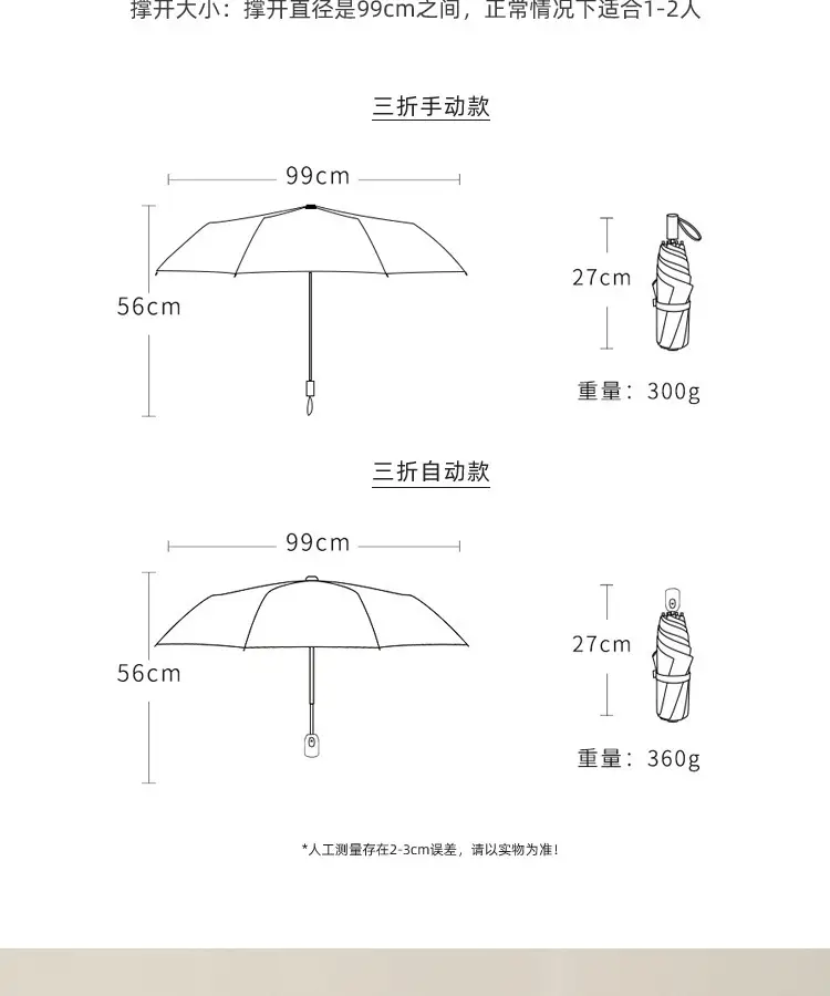 Cute Cartoon Puppy Umbrella Sunny Rain Portable — feature 12