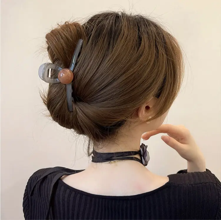Jewelry Clip Hairpin with Pearl Color