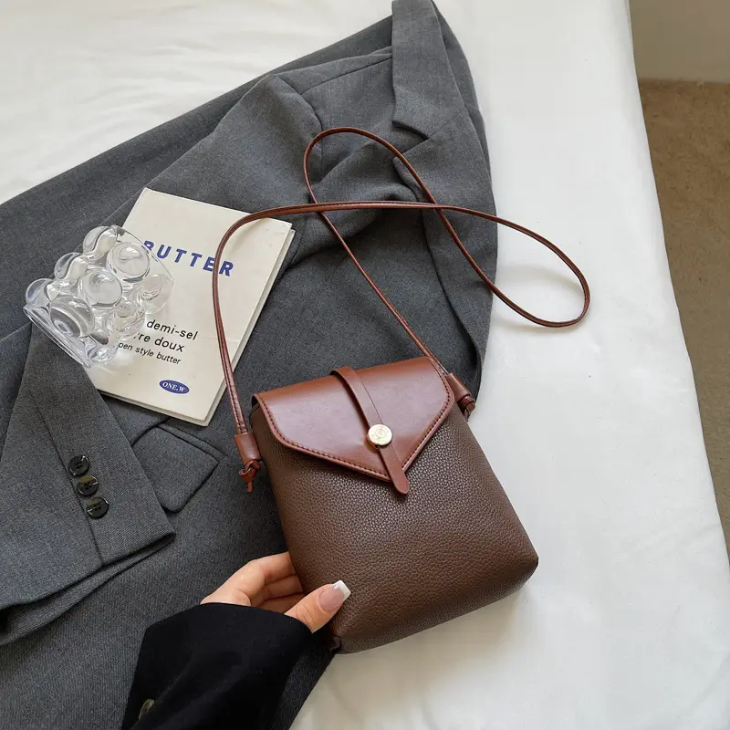 Soft Leather Vintage Crossbody Bag for Women 2024 Spring Summer - Image 3