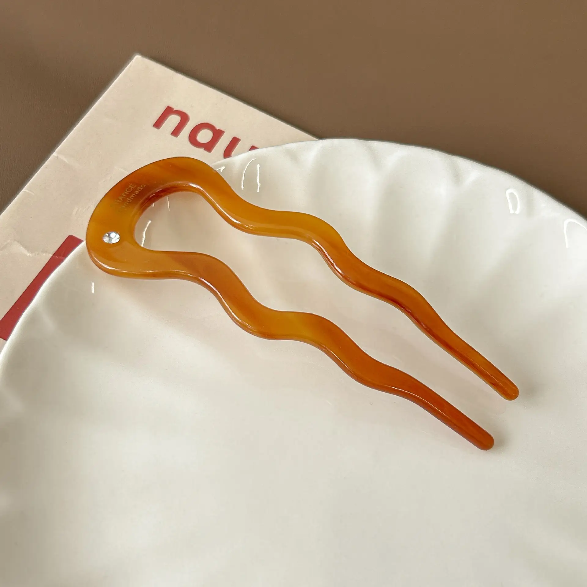 U-shaped Hairpin Female High-end Sense New Chinese-style Ball Head Hair Artifact 2024 New Hair Hairpin Antique Daily Headwear - Image 6