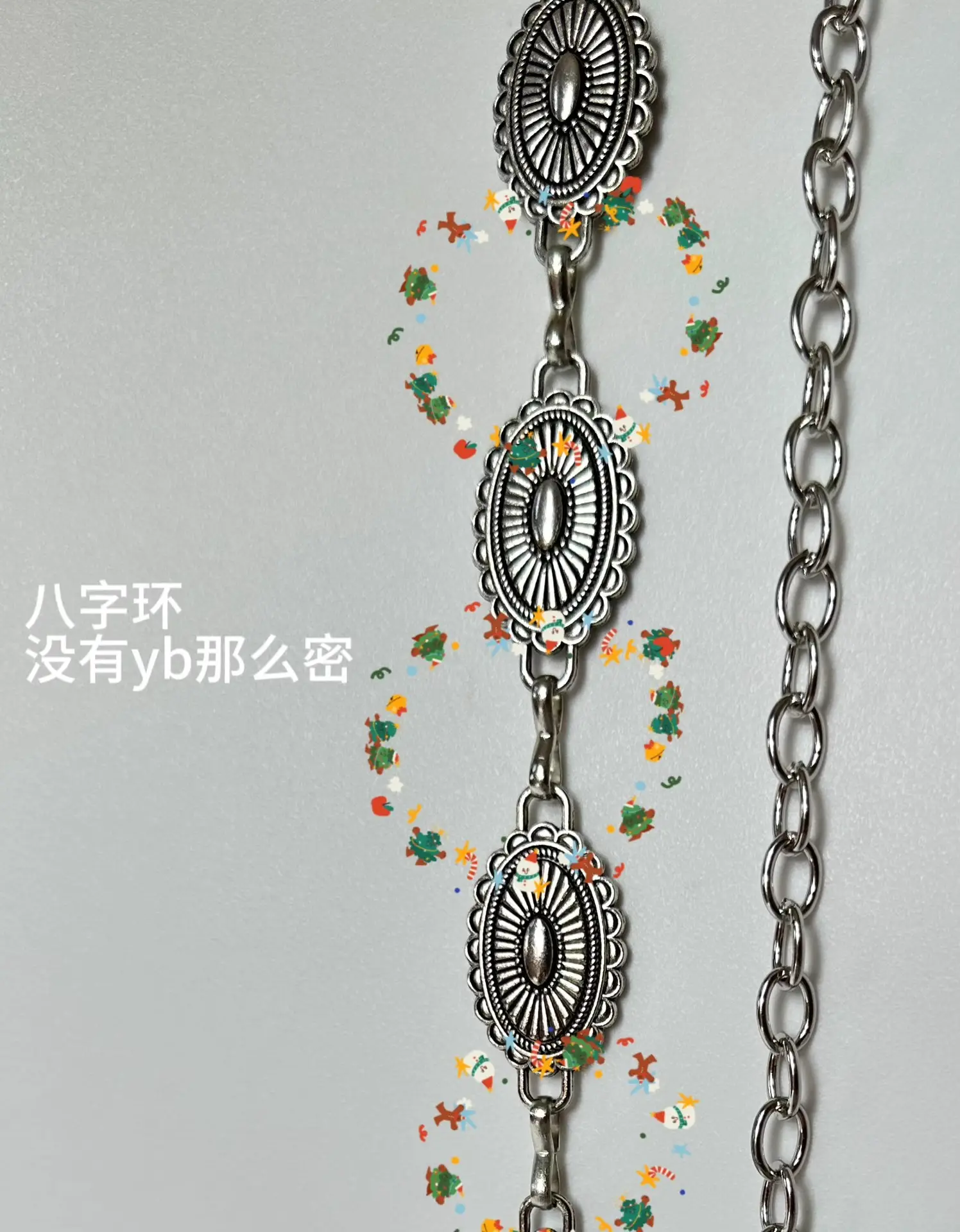 American Style Korean Style Silver Belt Chain Belt — feature 1