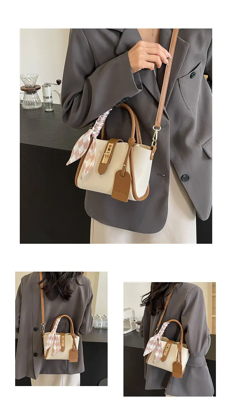 Women's Checkered Messenger Bag Summer 2024 — feature 11