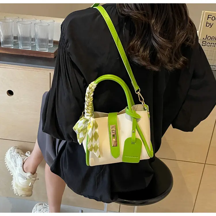 Women's Checkered Messenger Bag Summer 2024 — feature 27