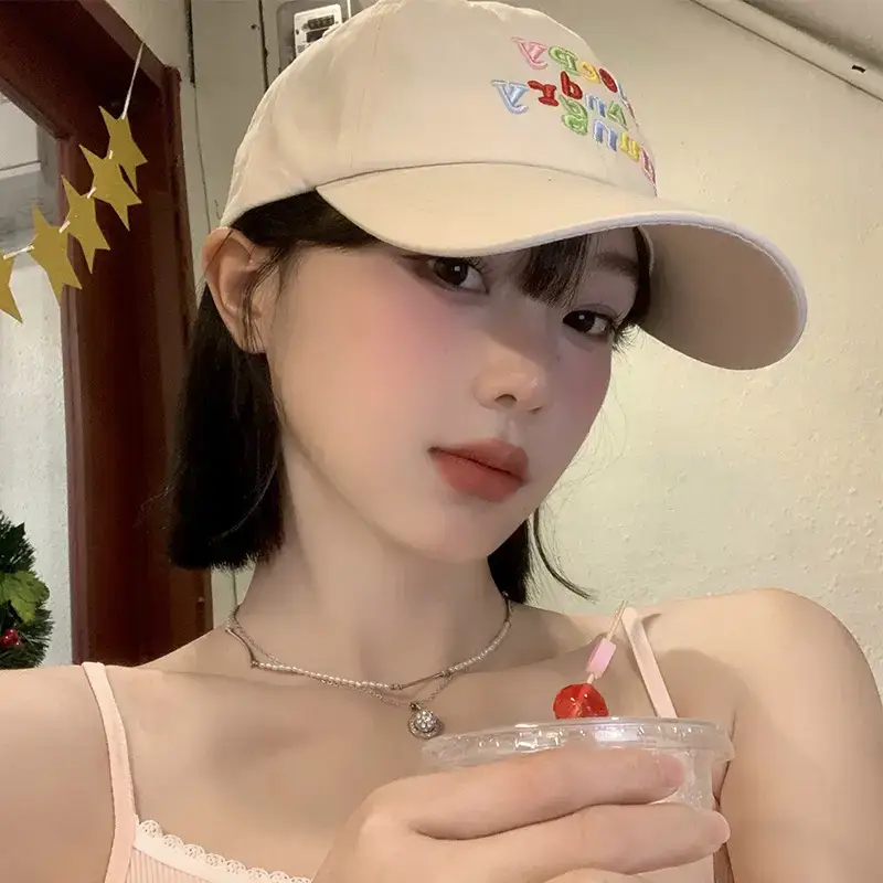 Sleepy And Hungry Purple Embroidered Cap - Image 8