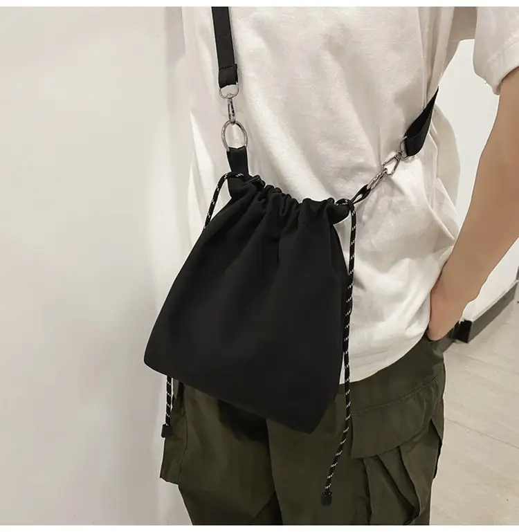 Light Blue Japanese Crossbody Bag for Men — feature 15