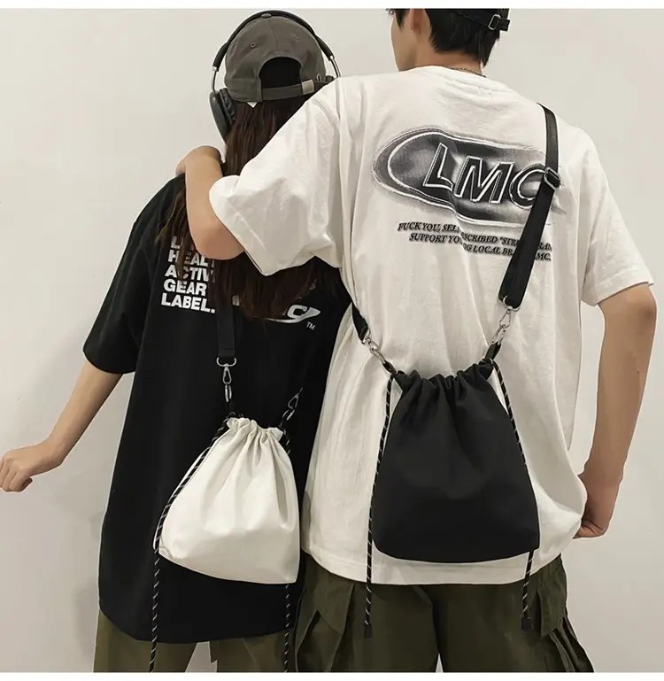 Light Blue Japanese Crossbody Bag for Men — feature 16