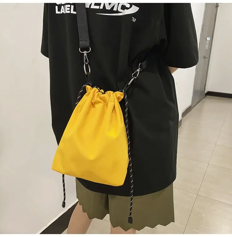 Light Blue Japanese Crossbody Bag for Men — feature 19