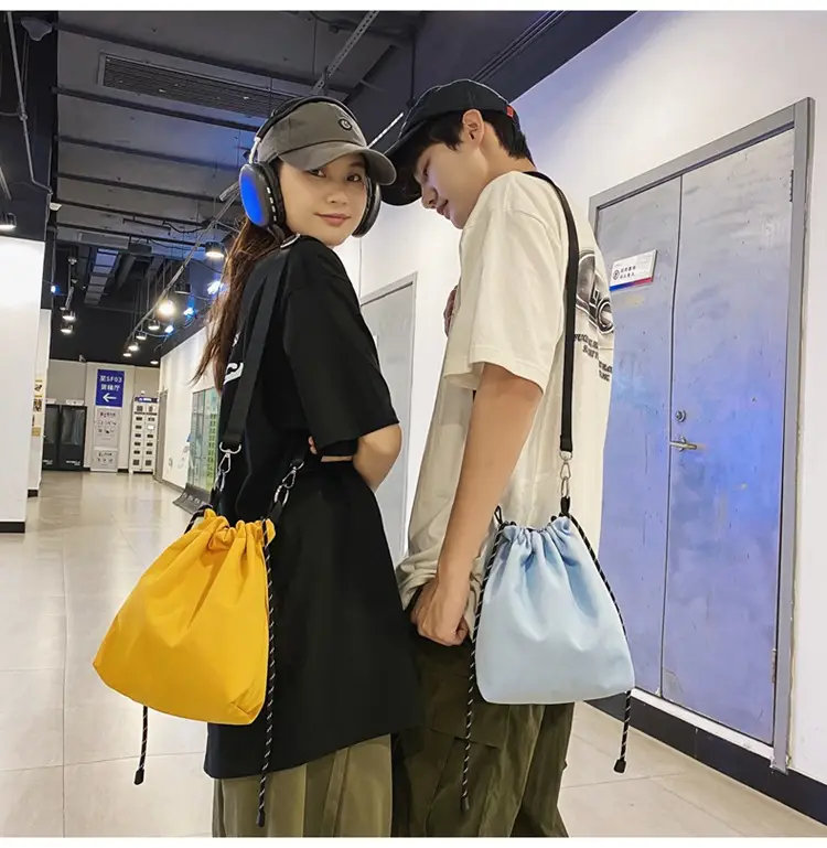 Light Blue Japanese Crossbody Bag for Men — feature 22