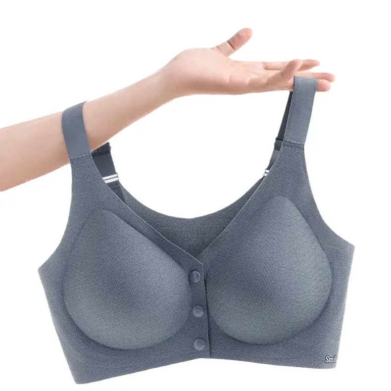 Wireless Front-Opening Nursing Bra Large - Image 12