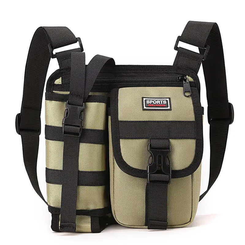 Men's Oxford Cloth Crossbody Bag Tactical Backpack - Image 7