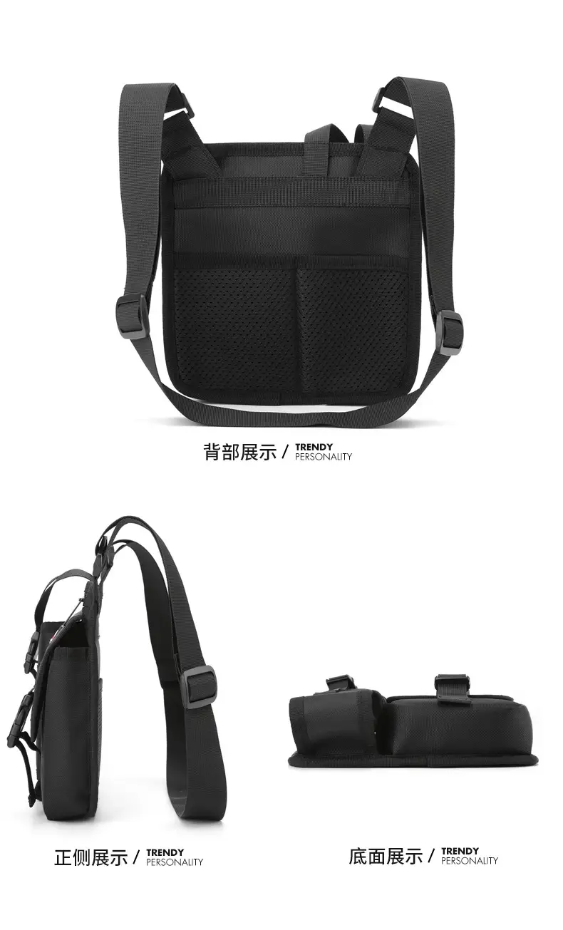 Men's Oxford Cloth Crossbody Bag Tactical Backpack — feature 24