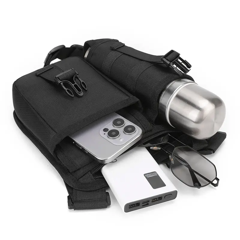 Men's Oxford Cloth Crossbody Bag Tactical Backpack — feature 31