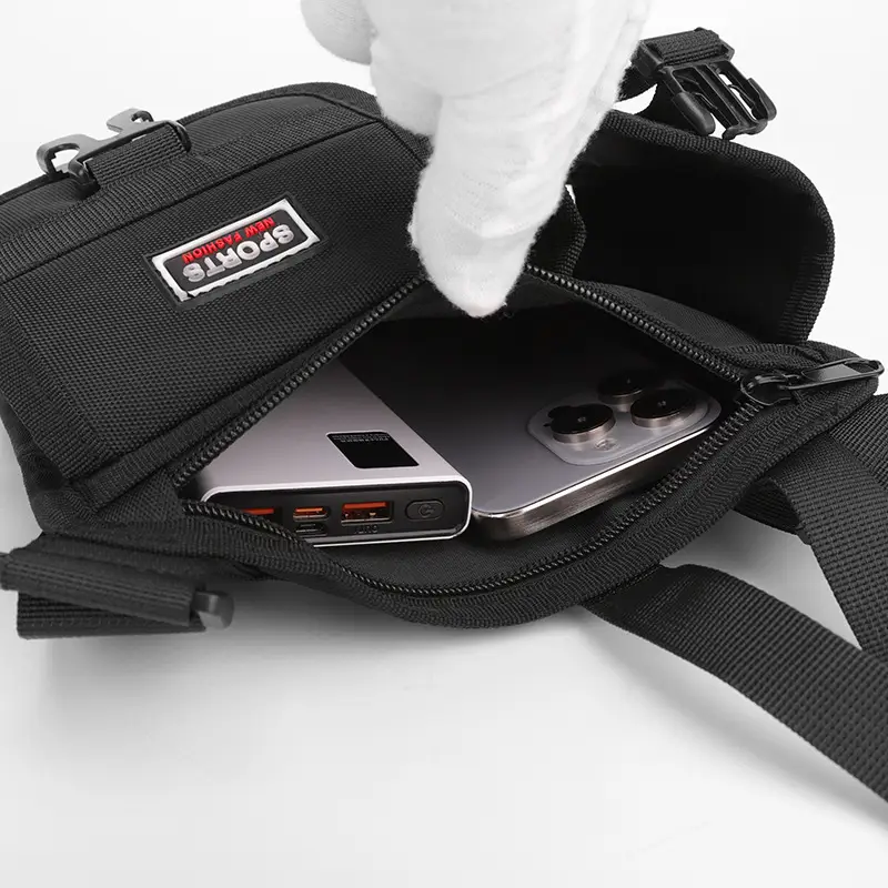 Men's Oxford Cloth Crossbody Bag Tactical Backpack — feature 32