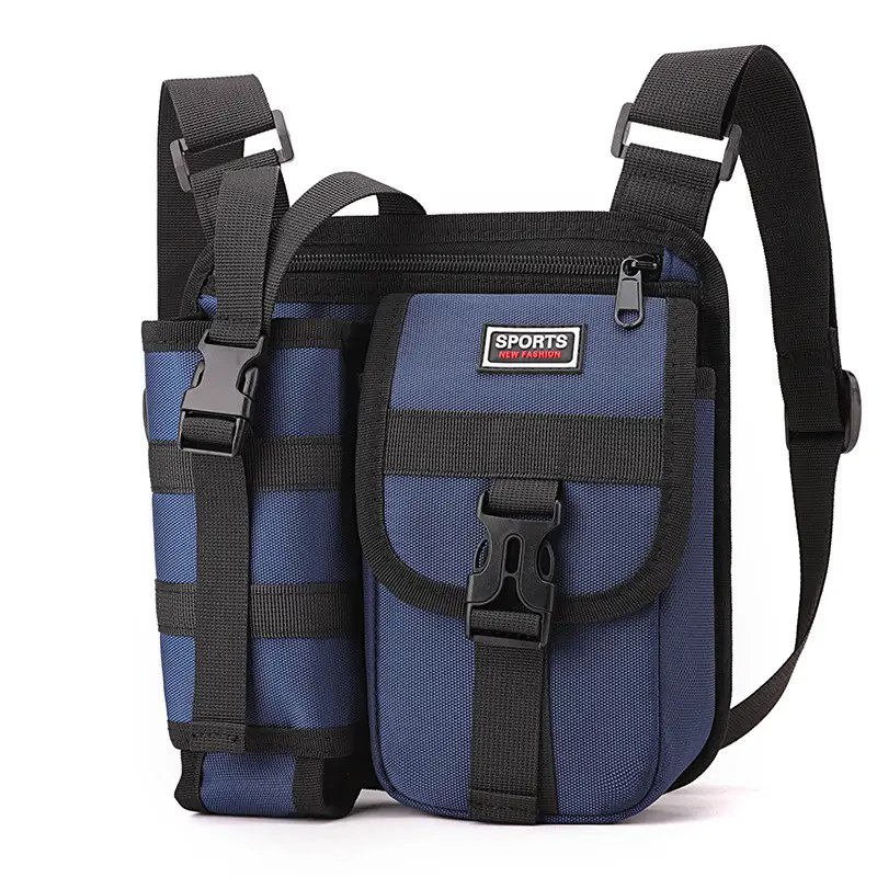 Men's Oxford Cloth Crossbody Bag Tactical Backpack — feature 36