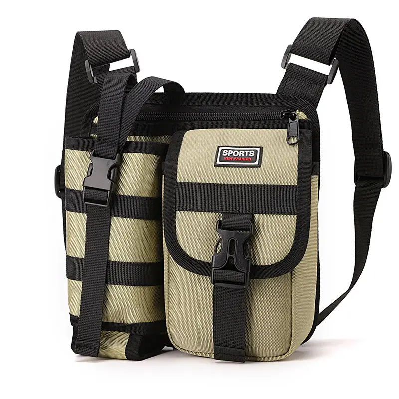 Men's Oxford Cloth Crossbody Bag Tactical Backpack — feature 38
