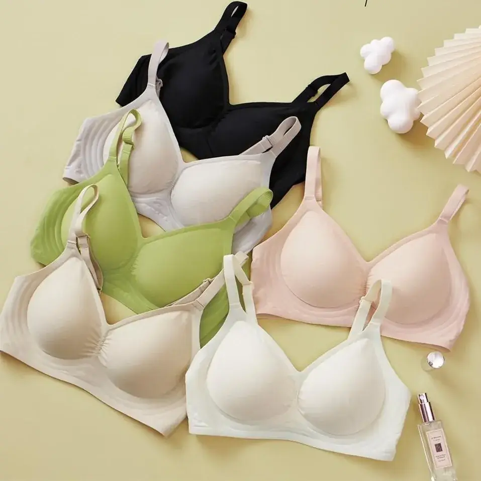 Traceless Jelly Underwear Thin Semi-Fixed Non-Rims - Image 7