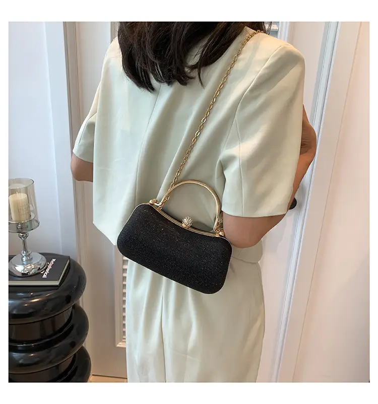 New 2024 Women's Handbags with Gold Chain & Lock Buckle — feature 12