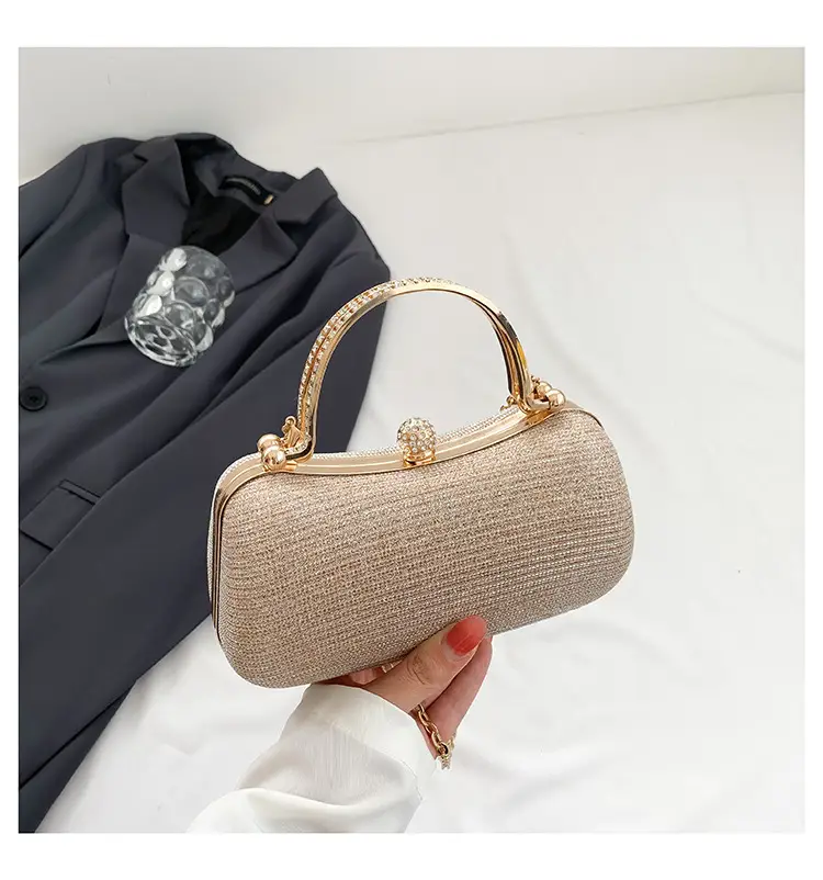 New 2024 Women's Handbags with Gold Chain & Lock Buckle — feature 23