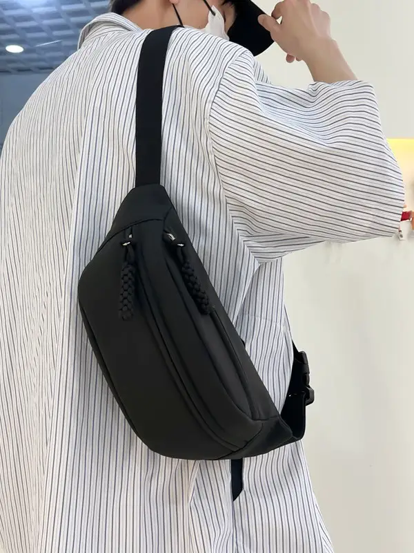 Japanese Style White Crossbody Phone Bag for Women