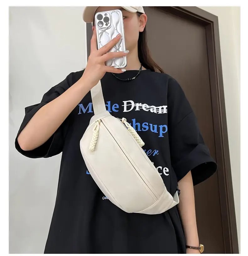 Japanese Style White Crossbody Phone Bag for Women — feature 22