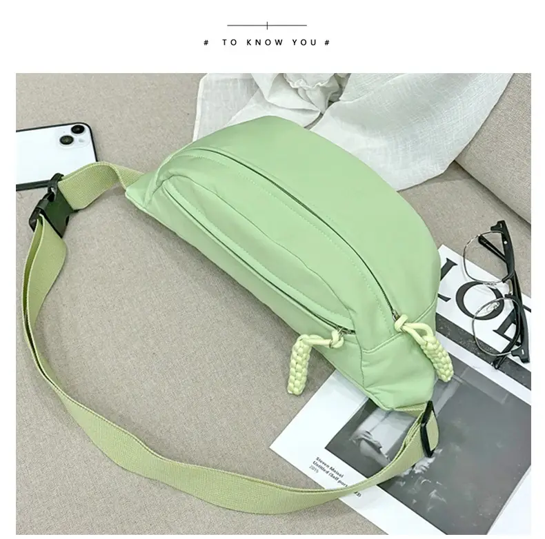 Japanese Style White Crossbody Phone Bag for Women — feature 34