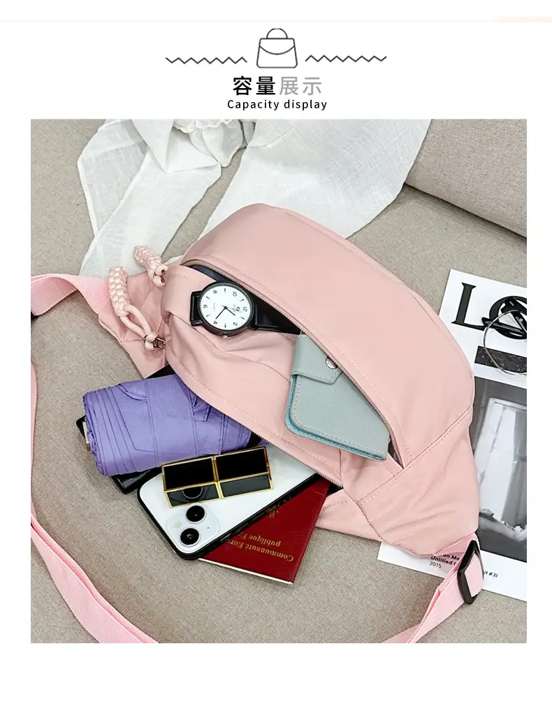 Japanese Style White Crossbody Phone Bag for Women — feature 42