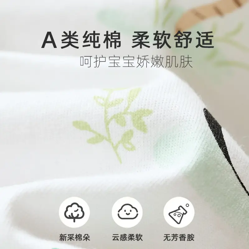 Baby Dinosaur Printed Cotton T-Shirt Blue White - Image 12