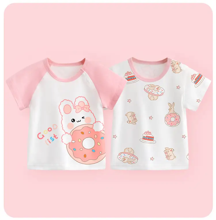 Baby Dinosaur Printed Cotton T-Shirt Blue White — feature 16