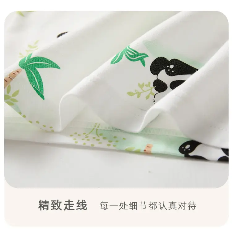 Baby Dinosaur Printed Cotton T-Shirt Blue White — feature 24