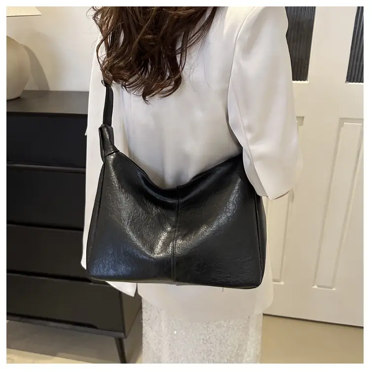 White PU Shoulder Bag for Women 2024 Spring - Image 7