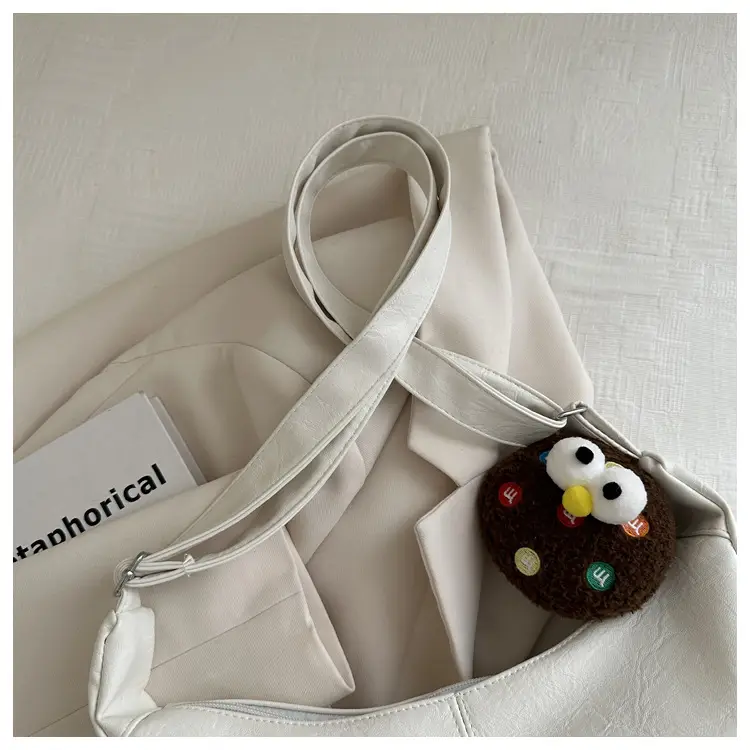 White PU Shoulder Bag for Women 2024 Spring — feature 10