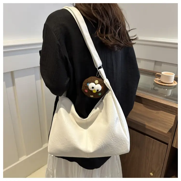 White PU Shoulder Bag for Women 2024 Spring — feature 11