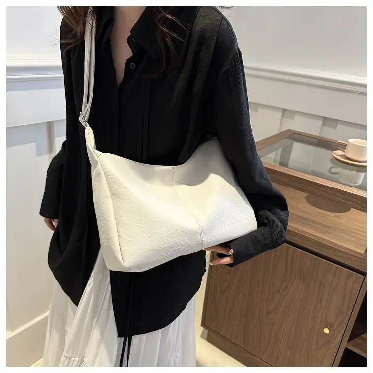 White PU Shoulder Bag for Women 2024 Spring — feature 14