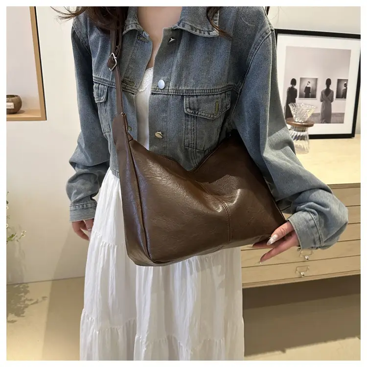 White PU Shoulder Bag for Women 2024 Spring — feature 17