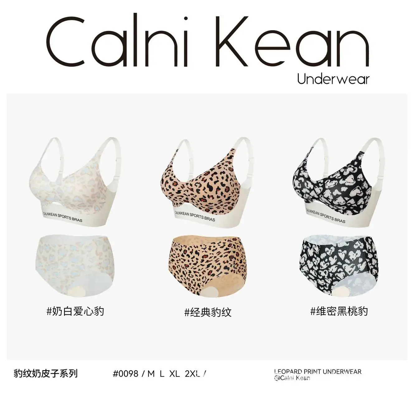 Spring 2024 Leopard Print Back Push-Up Vest Underwear — feature 6