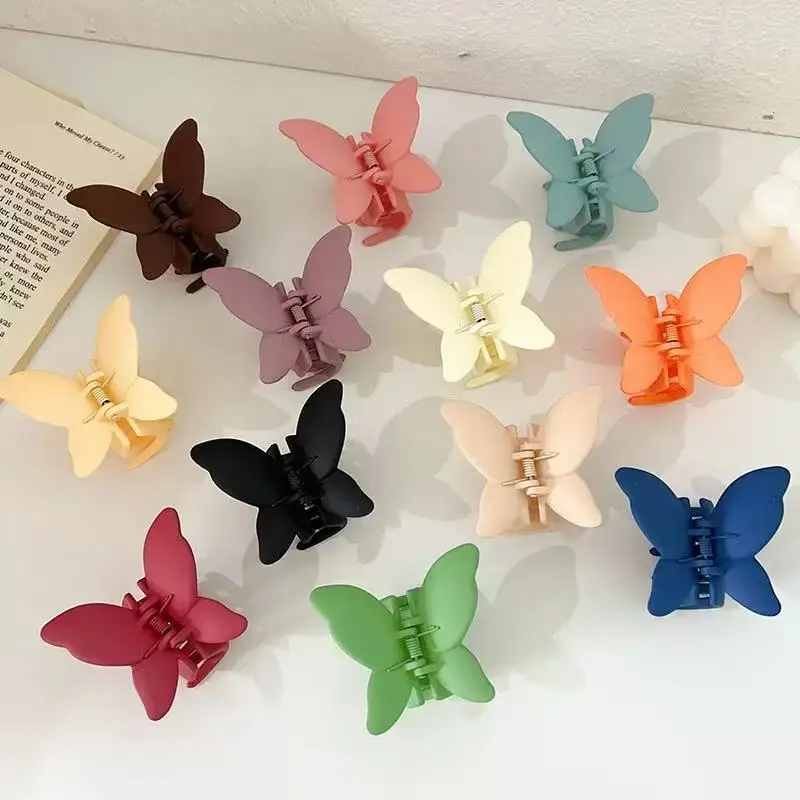 Butterfly Hair Clip with Spray Paint Back for Women — feature 1