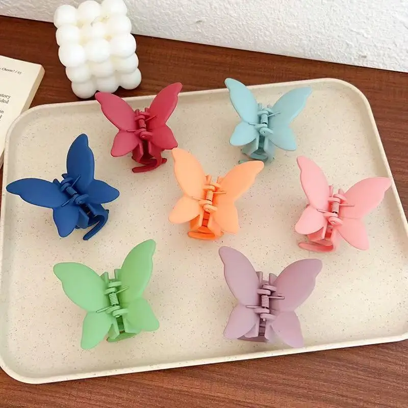 Butterfly Hair Clip with Spray Paint Back for Women — feature 4