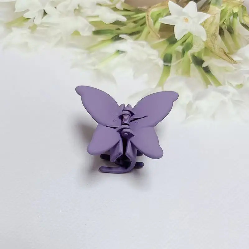 Butterfly Hair Clip with Spray Paint Back for Women - Image 12