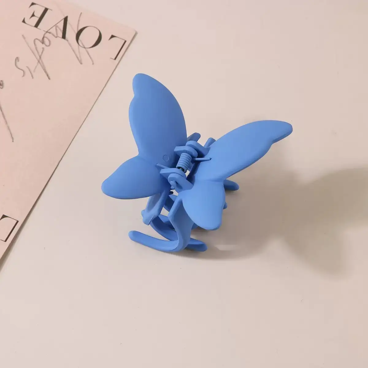 Butterfly Hair Clip with Spray Paint Back for Women - Image 15