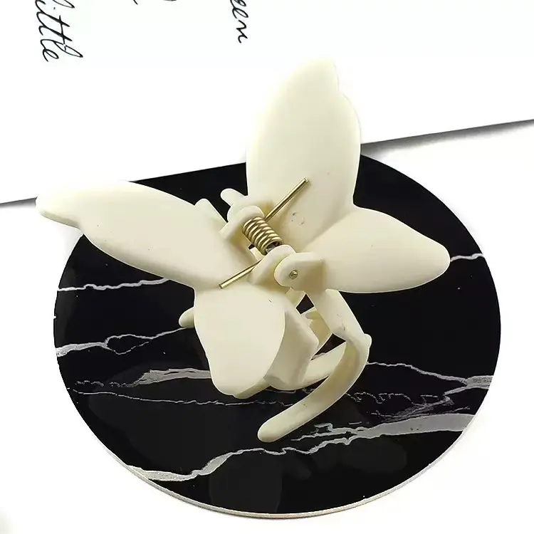 Butterfly Hair Clip with Spray Paint Back for Women - Image 2