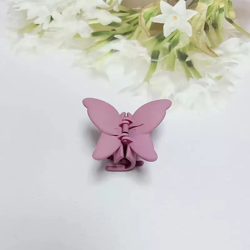 Butterfly Hair Clip with Spray Paint Back for Women - Image 8