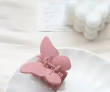 Butterfly Hair Clip with Spray Paint Back for Women - Image 9