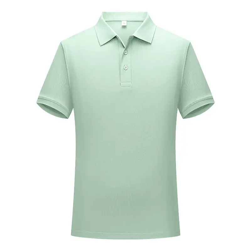 Men Red Polo Shirt 32" Double Buckle Anti-Wrinkle - Image 13