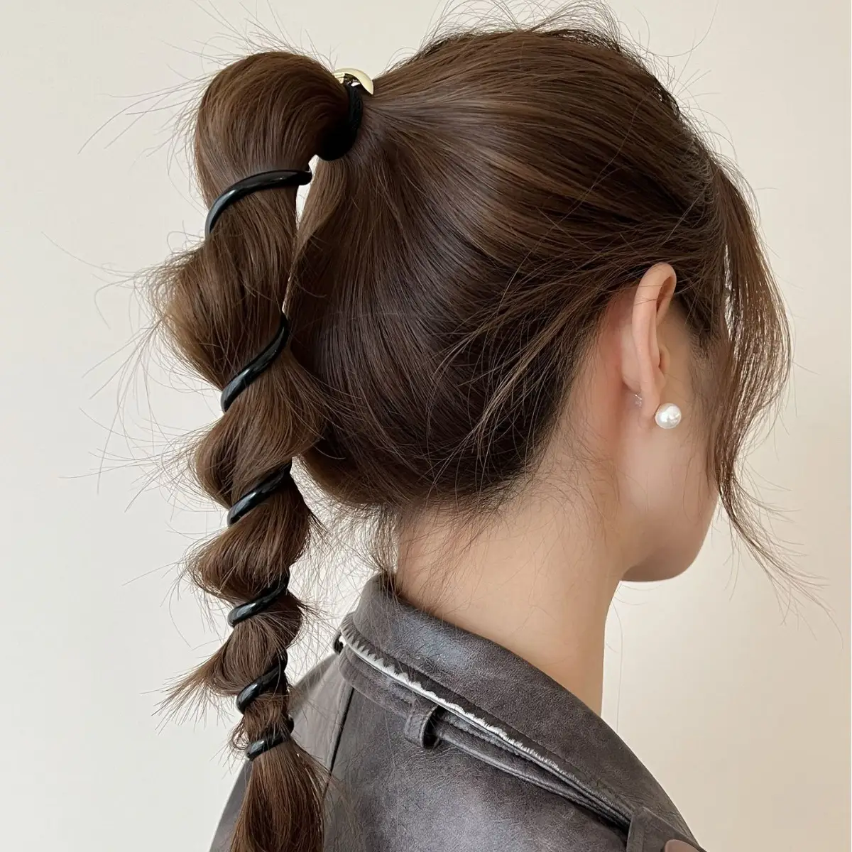 Elegant Bubble Braid Ponytail Hair Accessory for Women - Image 7