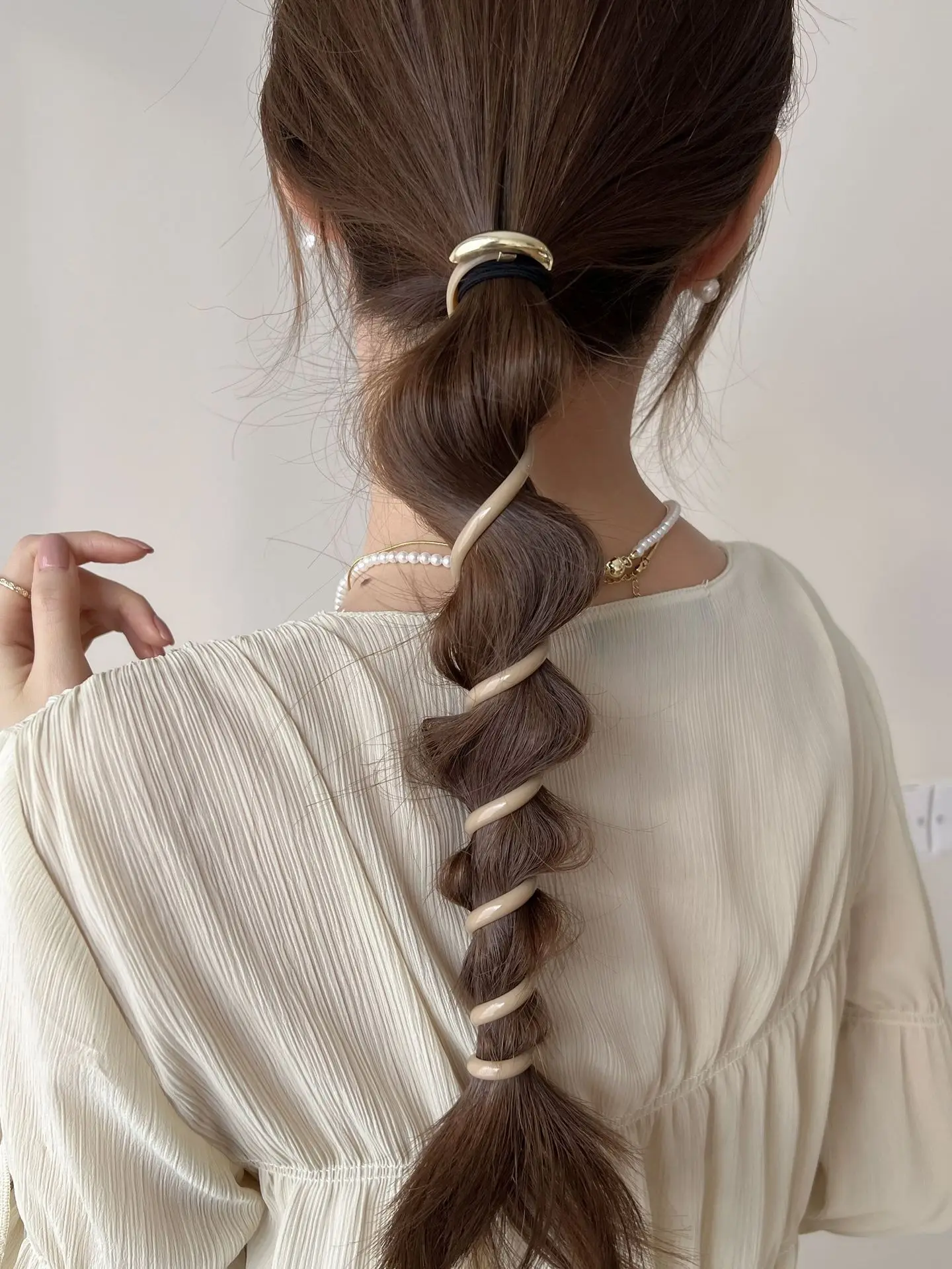 Elegant Bubble Braid Ponytail Hair Accessory for Women — feature 18