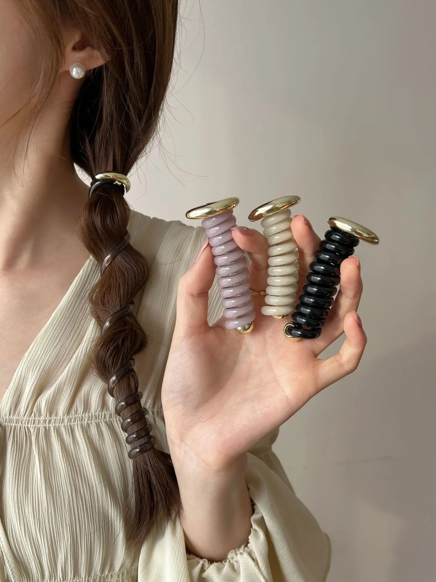 Elegant Bubble Braid Ponytail Hair Accessory for Women — feature 4