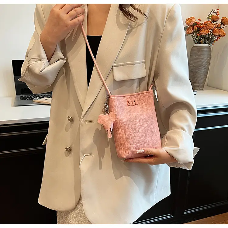 Purple PU Crossbody Phone Bag for Women — feature 10