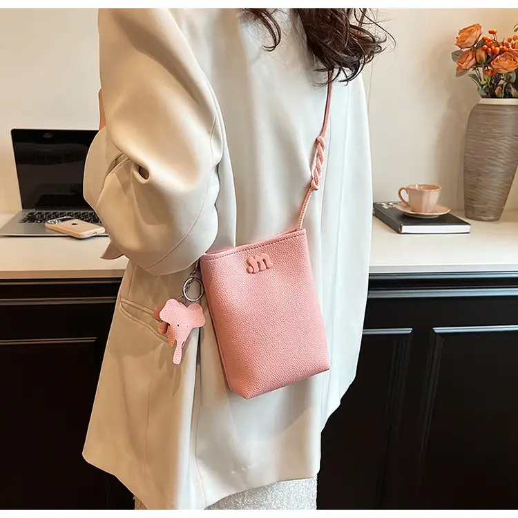 Purple PU Crossbody Phone Bag for Women — feature 11